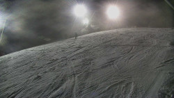 Otočná kamera na sjezdovce