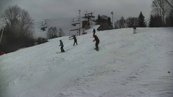 Otočná kamera na sjezdovce