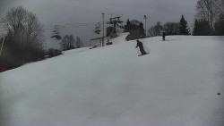 Otočná kamera na sjezdovce