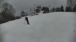 Otočná kamera na sjezdovce