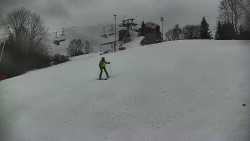 Otočná kamera na sjezdovce