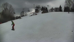 Otočná kamera na sjezdovce