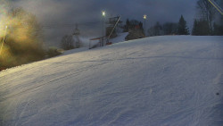 Otočná kamera na sjezdovce