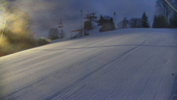 Otočná kamera na sjezdovce