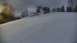 Otočná kamera na sjezdovce