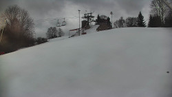 Otočná kamera na sjezdovce