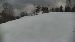 Otočná kamera na sjezdovce