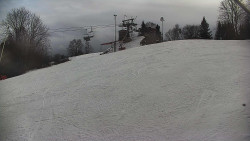 Otočná kamera na sjezdovce