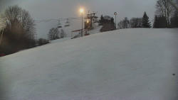 Otočná kamera na sjezdovce