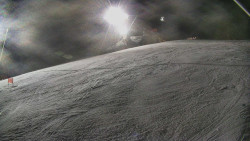 Otočná kamera na sjezdovce