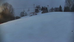 Otočná kamera na sjezdovce