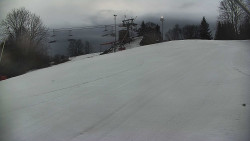 Otočná kamera na sjezdovce