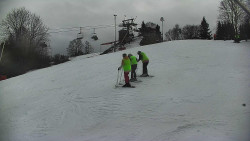 Otočná kamera na sjezdovce