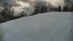 Otočná kamera na sjezdovce