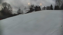 Otočná kamera na sjezdovce