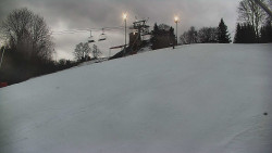 Otočná kamera na sjezdovce