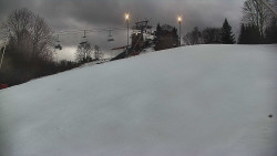 Otočná kamera na sjezdovce