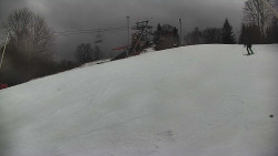 Otočná kamera na sjezdovce