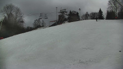 Otočná kamera na sjezdovce