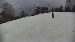 Otočná kamera na sjezdovce