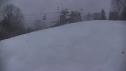 Otočná kamera na sjezdovce