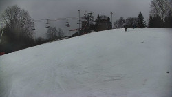 Otočná kamera na sjezdovce