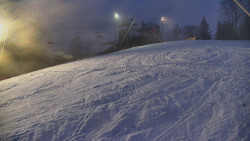 Otočná kamera na sjezdovce