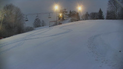 Otočná kamera na sjezdovce