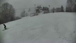 Otočná kamera na sjezdovce