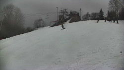 Otočná kamera na sjezdovce