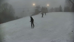 Otočná kamera na sjezdovce