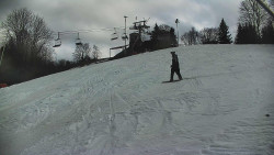 Otočná kamera na sjezdovce