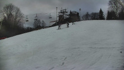 Otočná kamera na sjezdovce