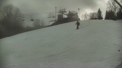 Otočná kamera na sjezdovce