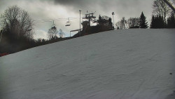 Otočná kamera na sjezdovce