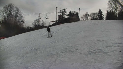 Otočná kamera na sjezdovce