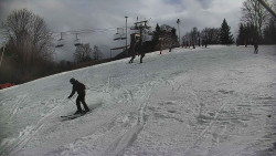 Otočná kamera na sjezdovce