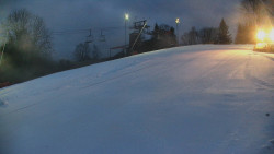 Otočná kamera na sjezdovce