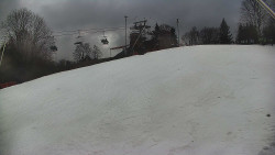 Otočná kamera na sjezdovce