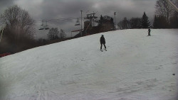 Otočná kamera na sjezdovce