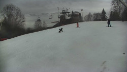 Otočná kamera na sjezdovce