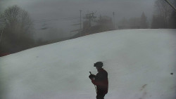 Otočná kamera na sjezdovce