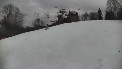 Otočná kamera na sjezdovce