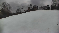 Otočná kamera na sjezdovce