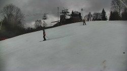 Otočná kamera na sjezdovce