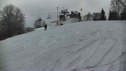 Otočná kamera na sjezdovce