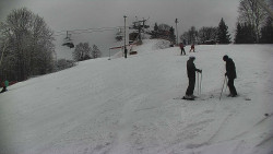 Otočná kamera na sjezdovce