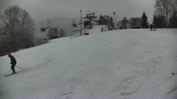 Otočná kamera na sjezdovce