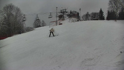 Otočná kamera na sjezdovce