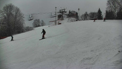 Otočná kamera na sjezdovce